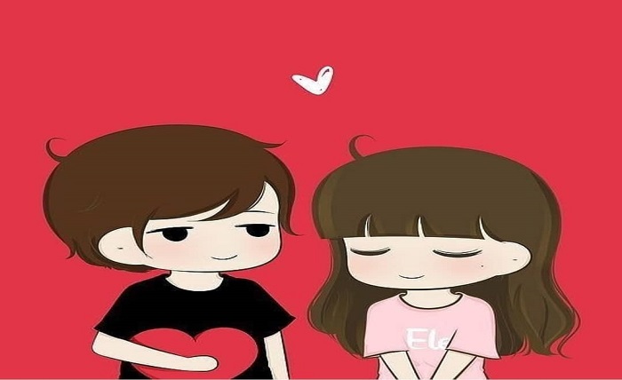 couple dp for whatsapp half half