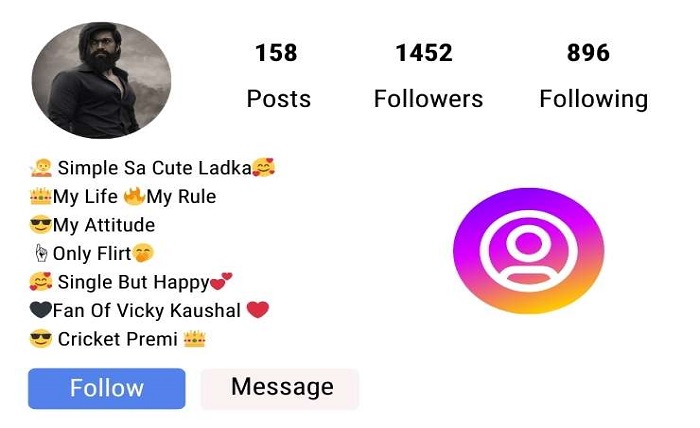 instagram bio in hindi attitude